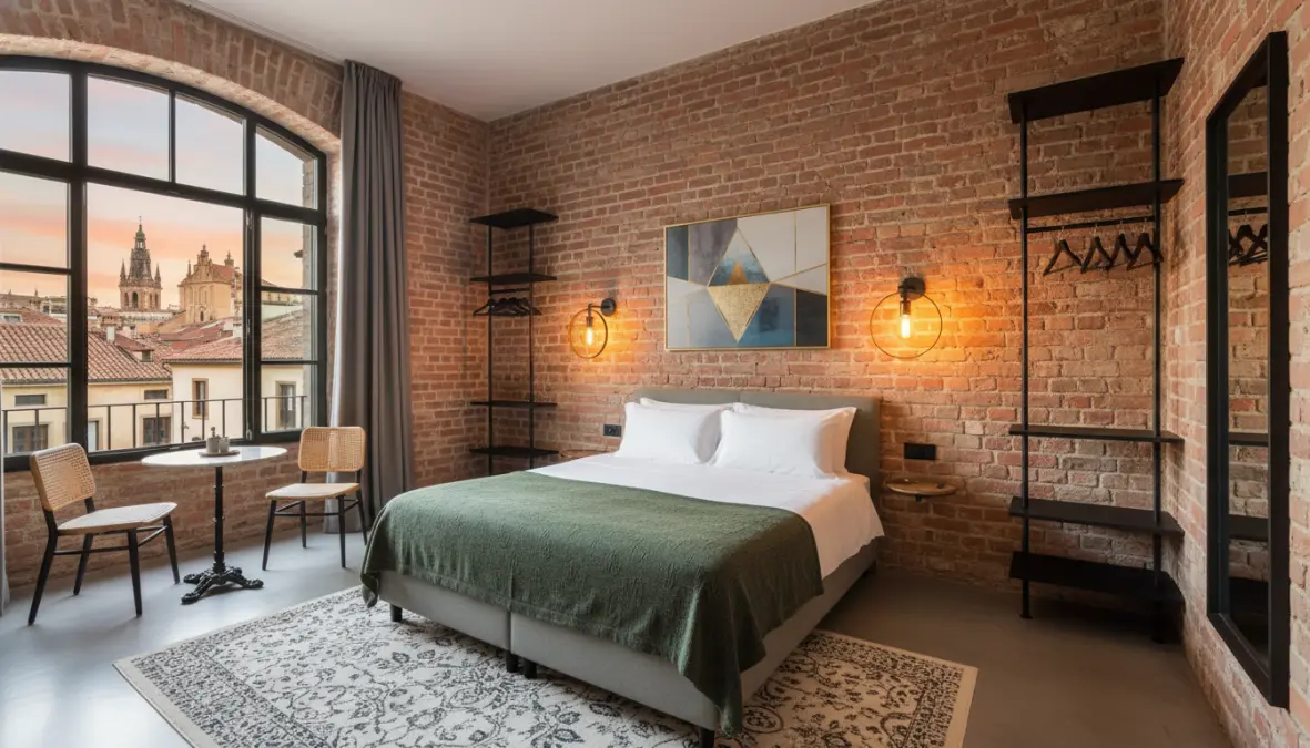 Affordable weekend accommodation Europe alternative boutique hostel private room