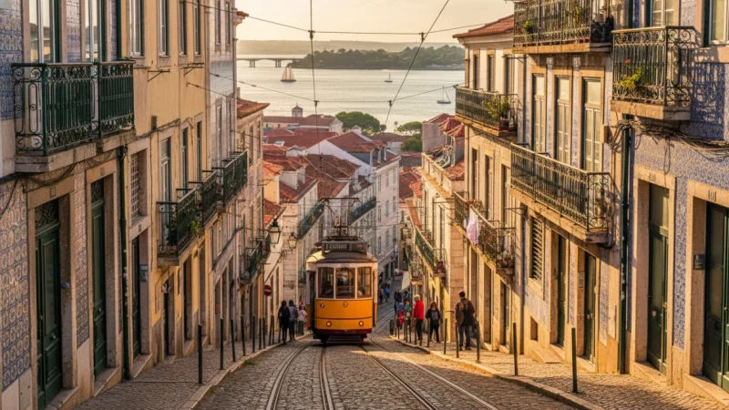 One Day in Lisbon: Trams, Tiles, and Tejo River Views