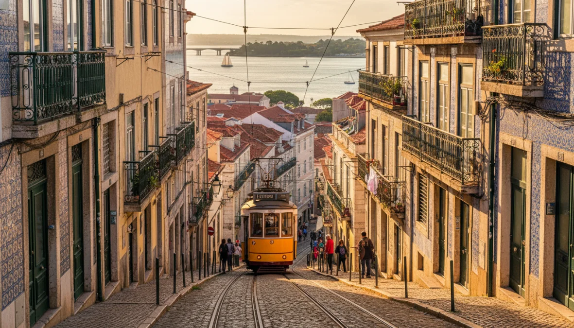 One Day in Lisbon: Trams, Tiles, and Tejo River Views
