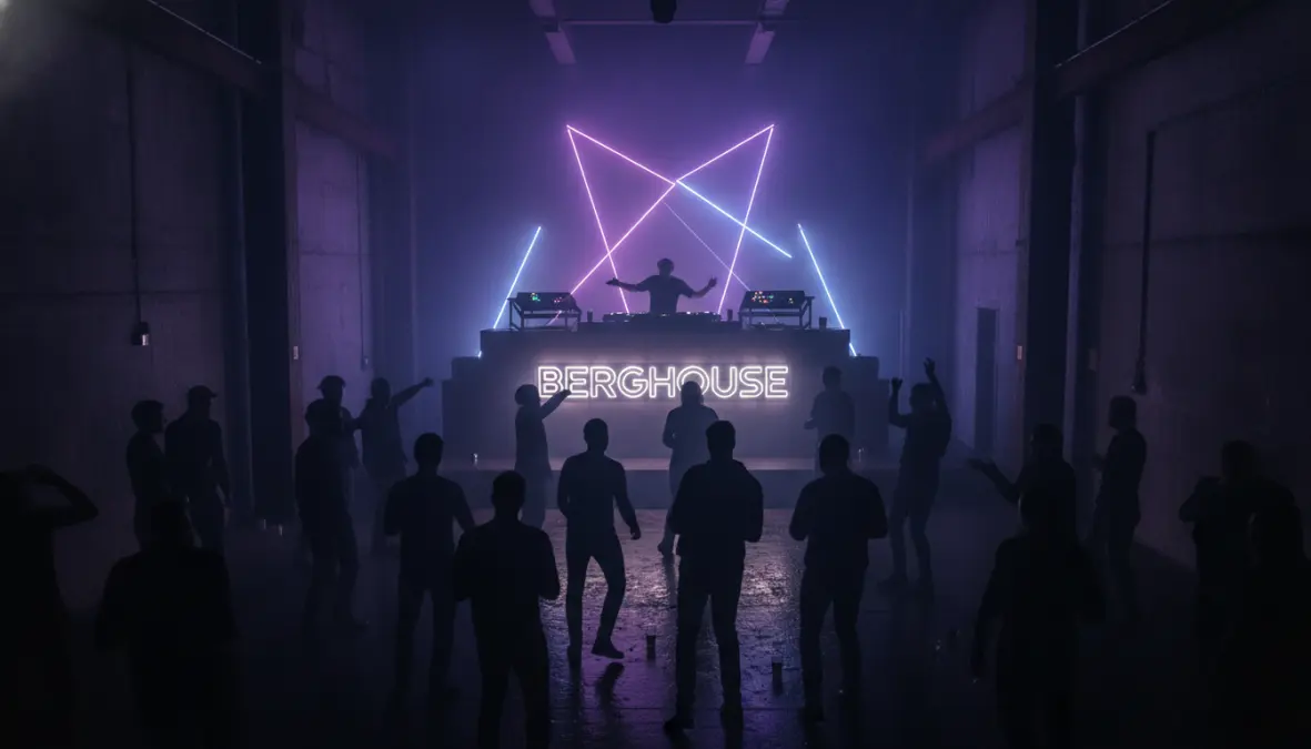 Inside Berlin techno club showing underground music venues Europe nightlife culture