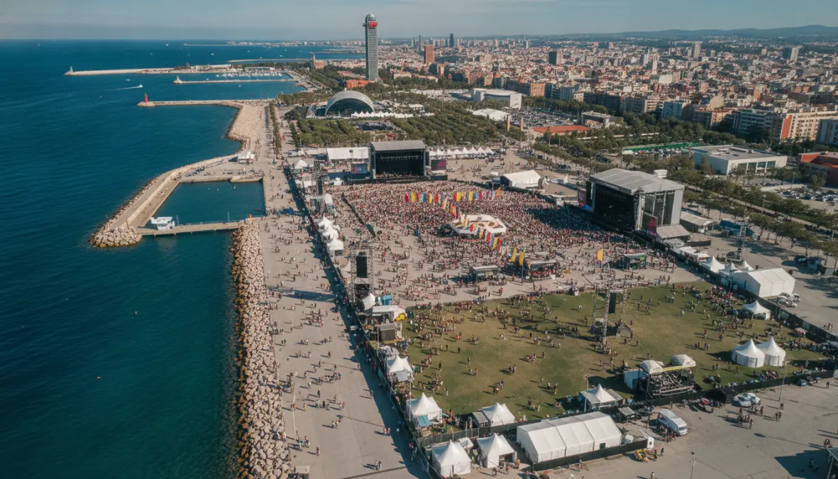 Primavera Sound music festival in Barcelona, one of the best European festival weekend destinations