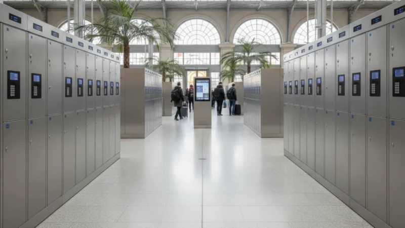 Best Luggage Storage Options in European Cities: Lockers and Services Guide