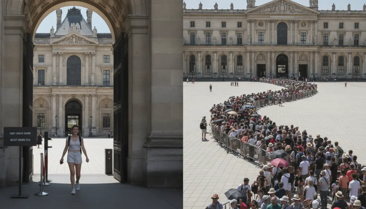 Skip the line access benefits of European city passes at popular museums and attractions