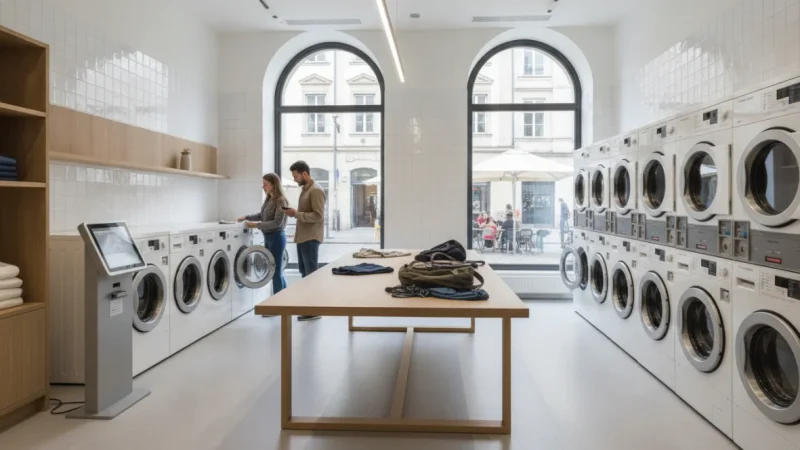 How to Find Laundromats in Europe: Complete Guide for Travelers