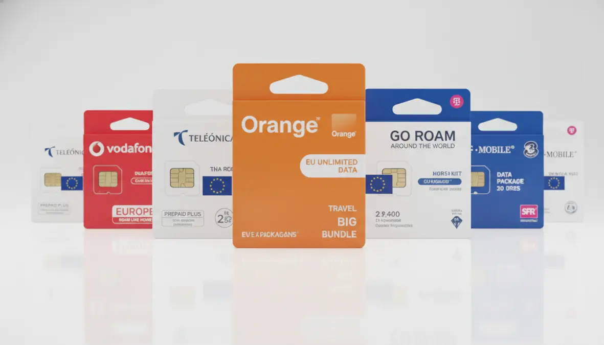 Best prepaid SIM card options for Europe travel from major carriers