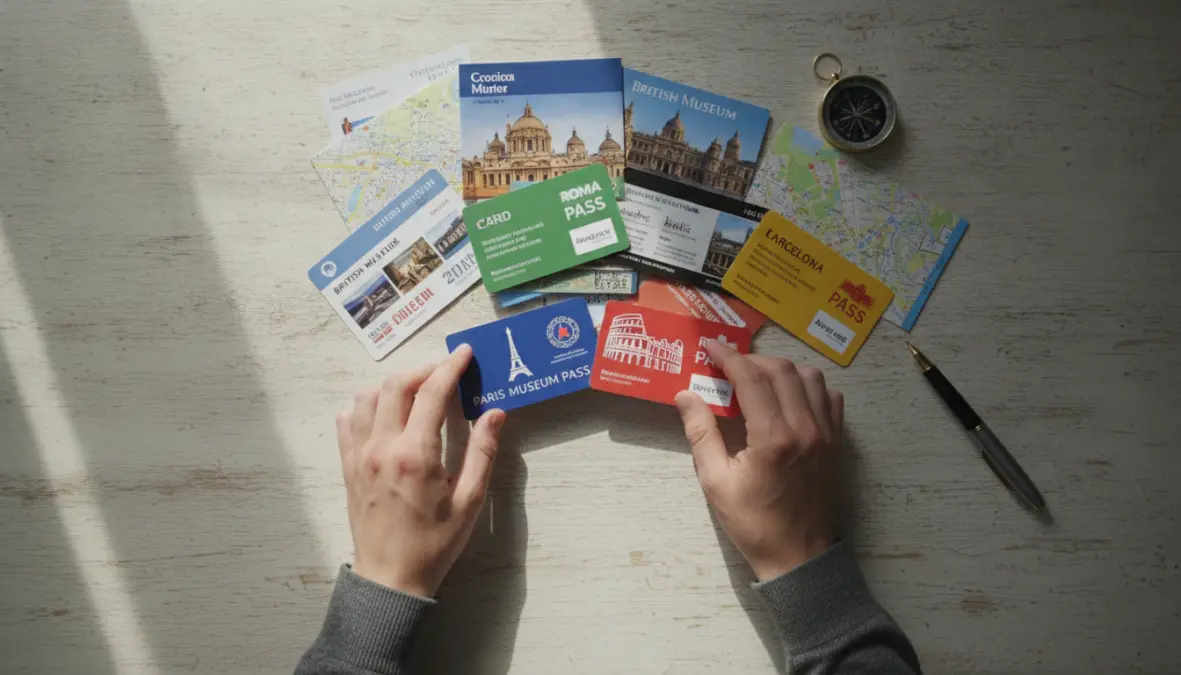 European museum passes and discount city tourism cards for budget museum visits