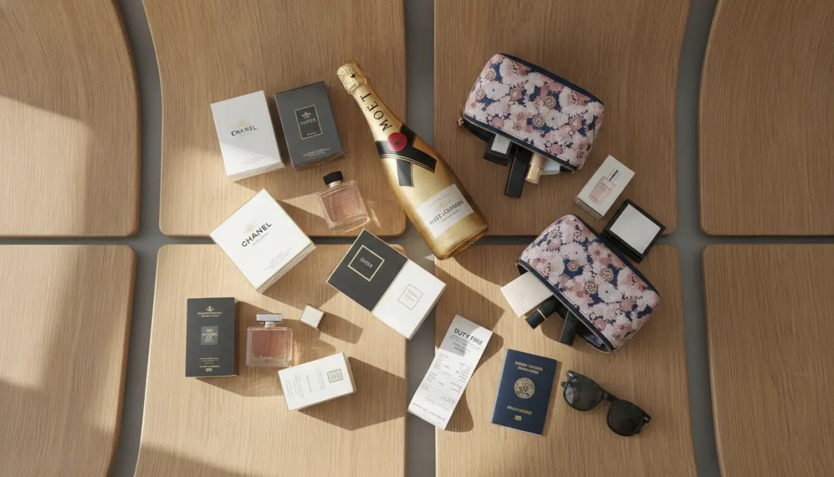 Best duty free shopping purchases from European airports including perfumes and spirits
