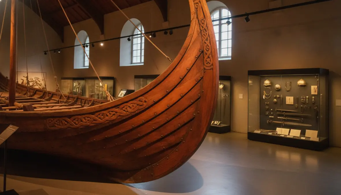 Viking Ship Museum Oslo featuring authentic longship, essential stop on oslo one day itinerary